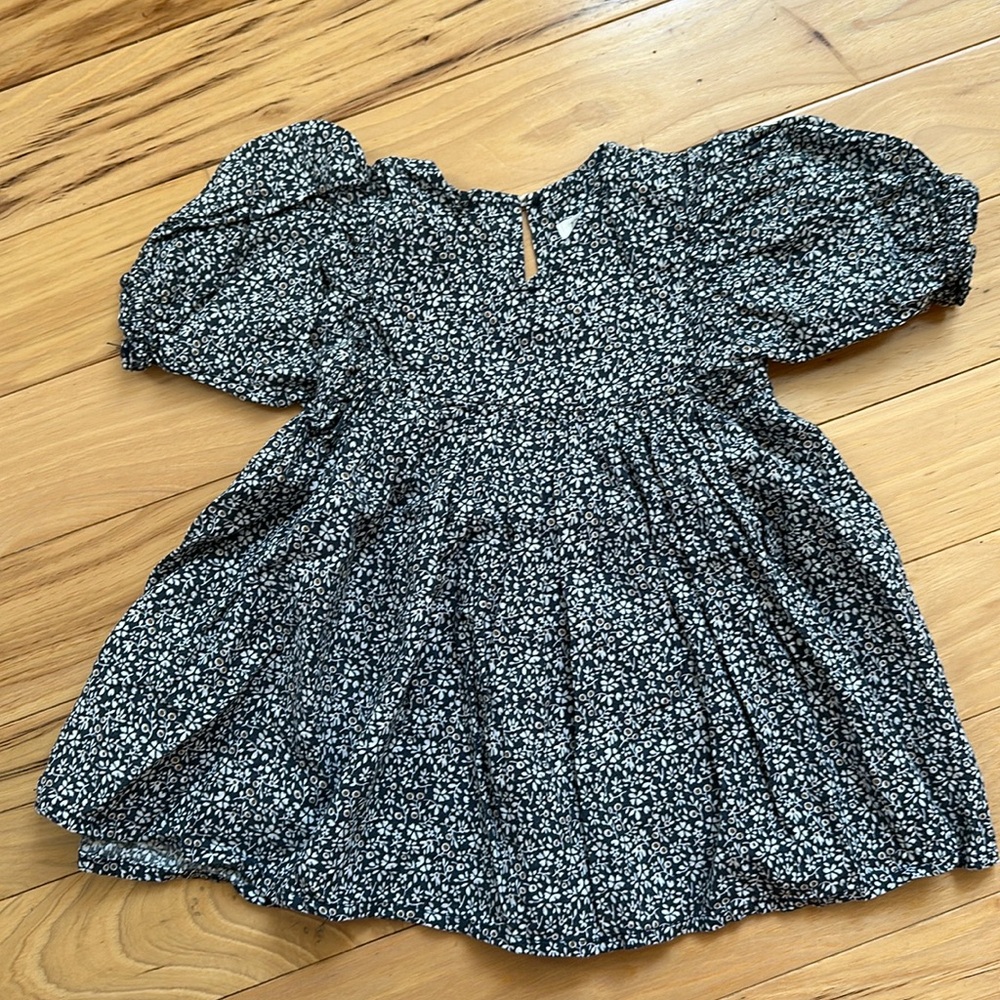 Rylee + Cru Jolene Dress Blue Floral 12-18m